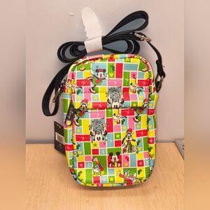 Buckle-Down Multicolor Disney Christmas Crossbody Bag